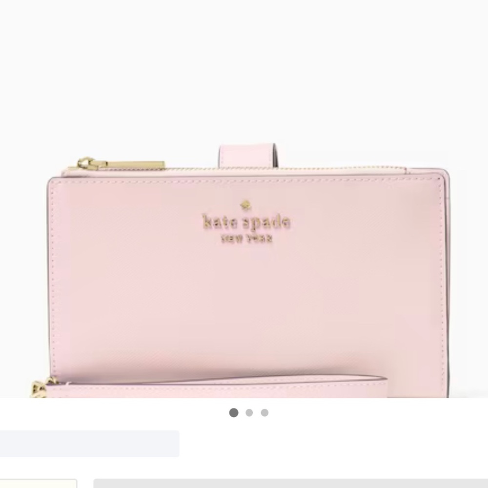 Beautiful Light pink Kate spade phone wallet/wristlet💐